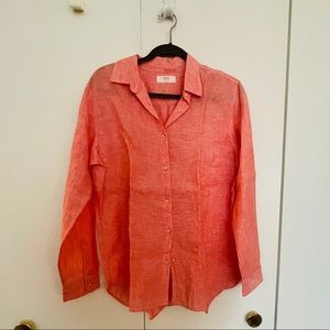 Uniqlo Linen Button Up Size L